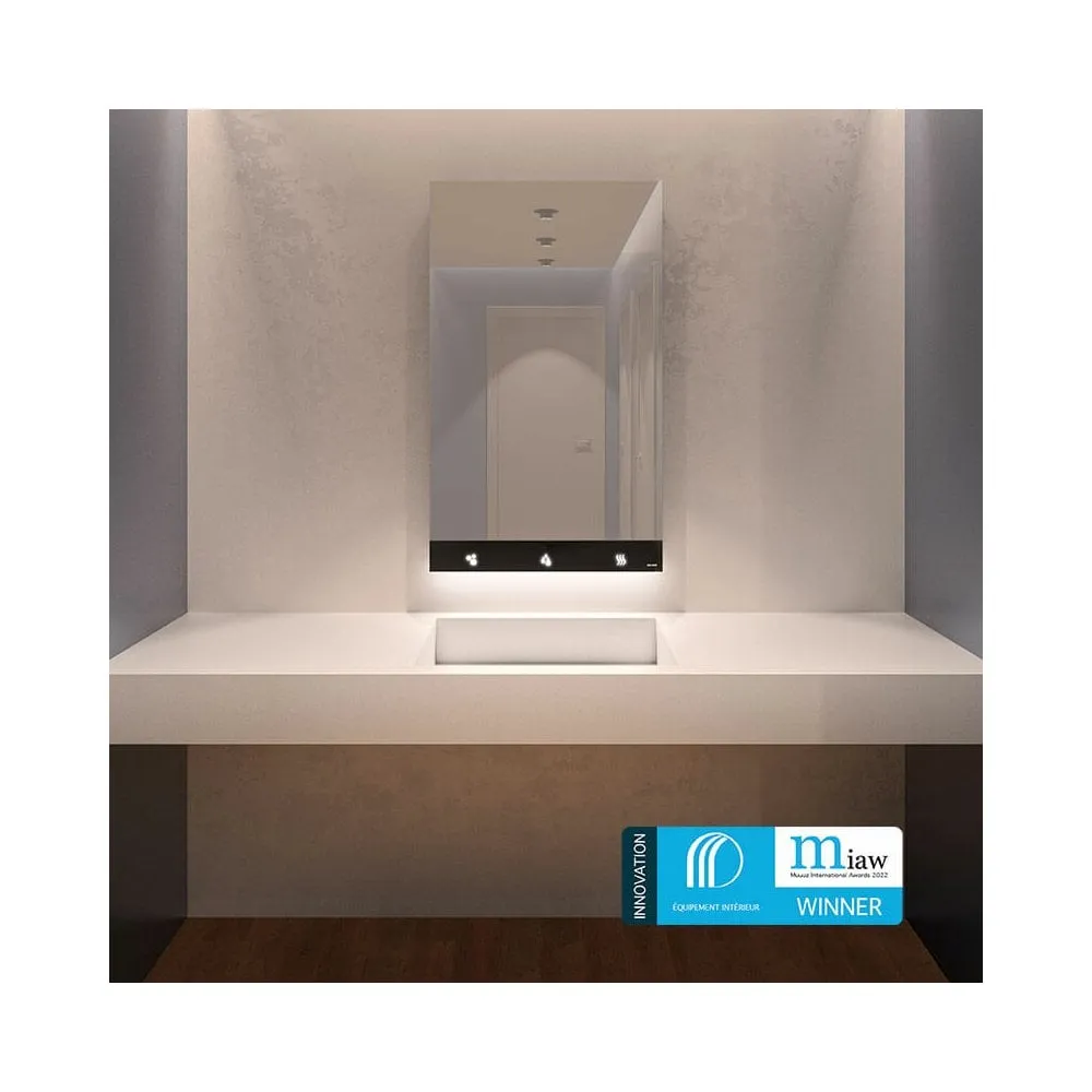 4-in-1 Cabinet with Mirror, Auto Soap, Tap and Paper Towel Dispenser 510205 (600mm Wide)