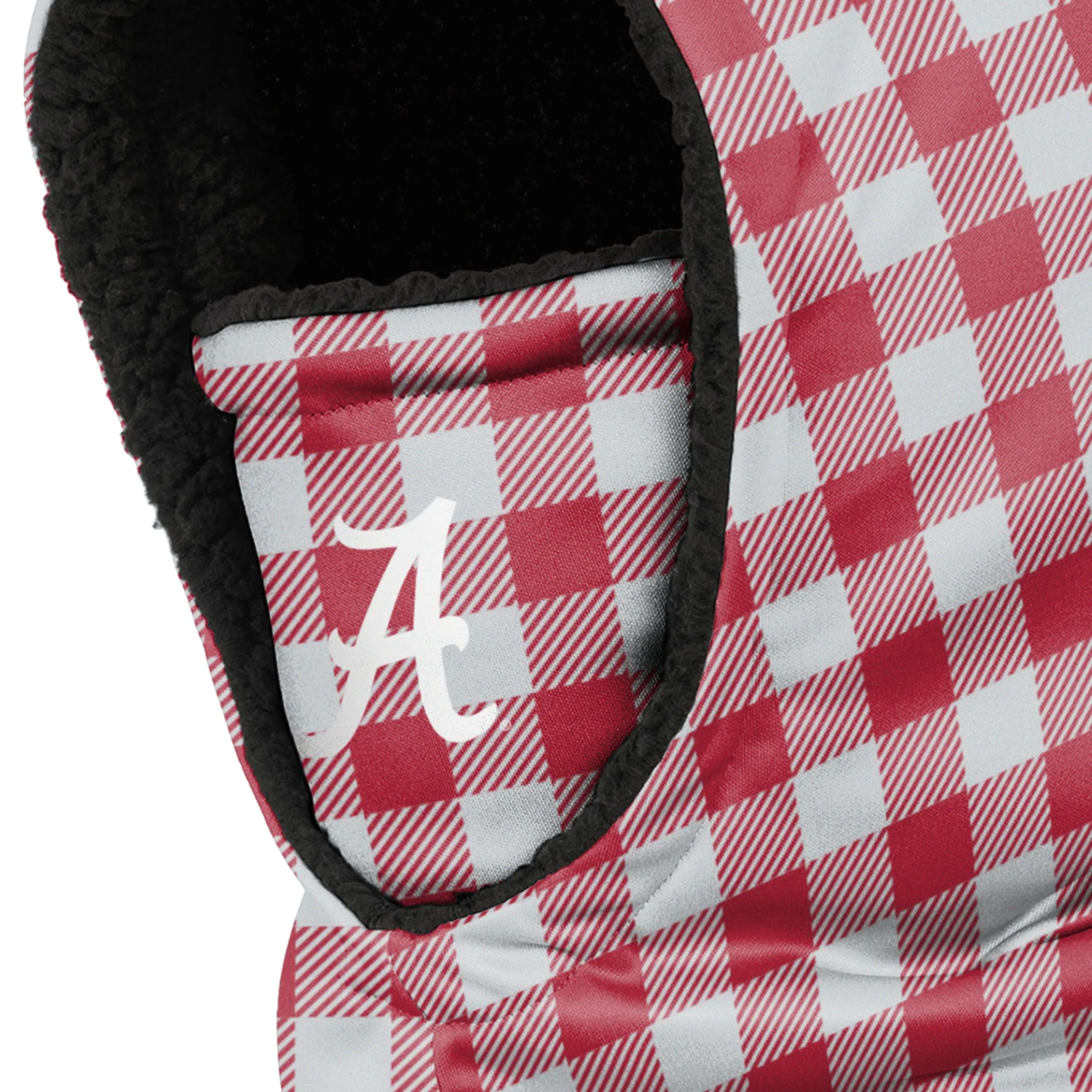 Alabama Crimson Tide NCAA Plaid Hooded Gaiter