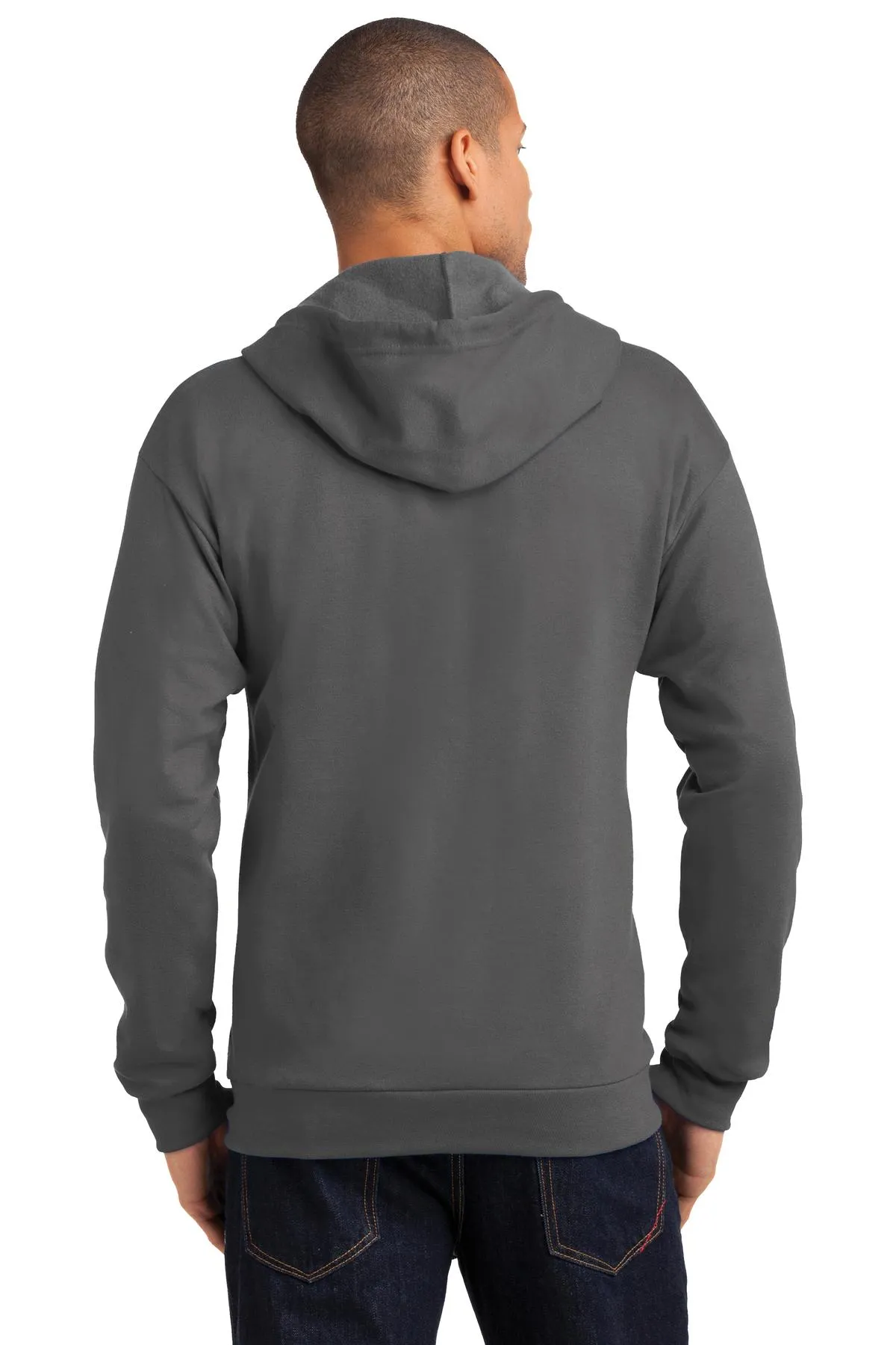 Anvil Full-Zip Hooded Sweatshirt. 71600