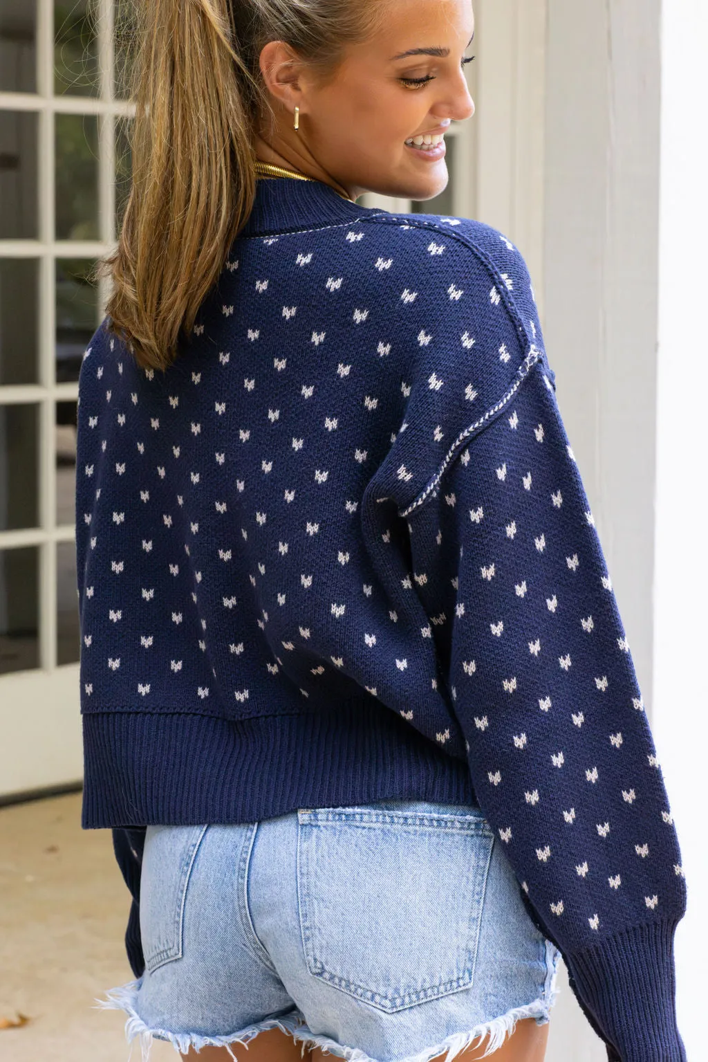 Betsy Sweater - Navy