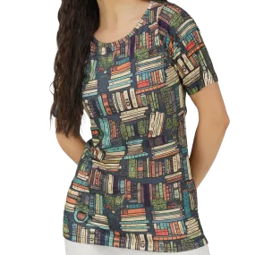 Botanical Library Tunic Top