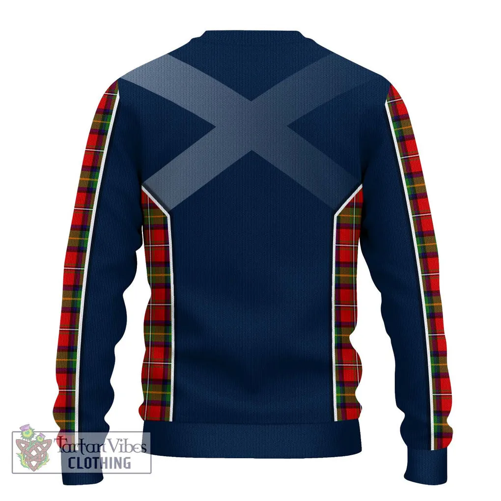 Boyd Tartan Ugly Sweater with Family Crest and Lion Rampant Vibes Sport Style