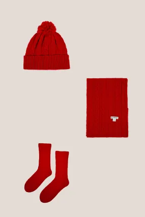 Cable-Knit Set