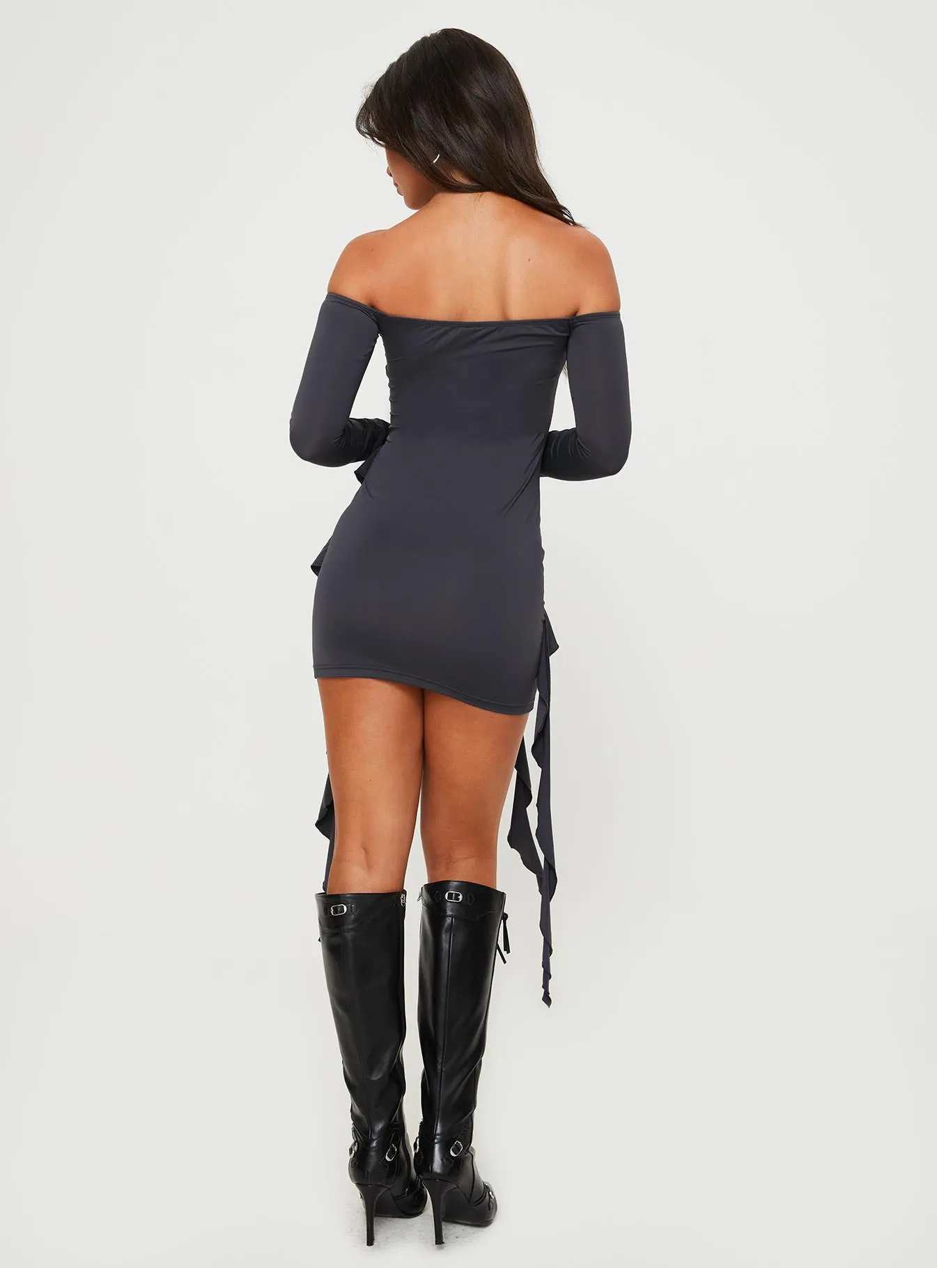 Camaro Mini Dress Grey