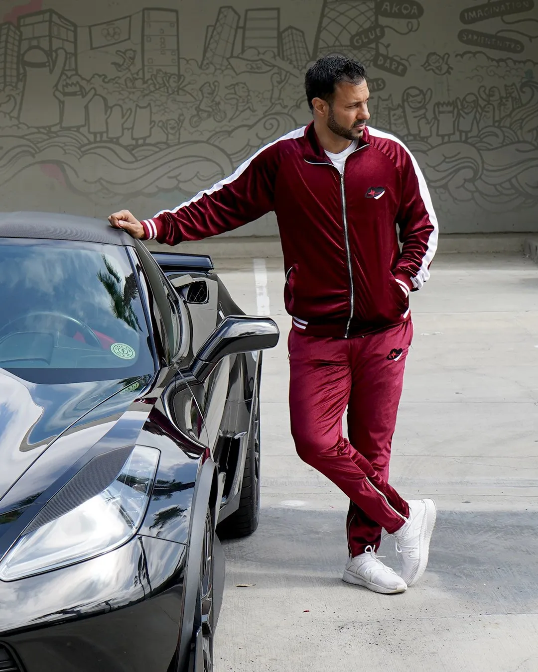Classic Velvet Jogging Suit