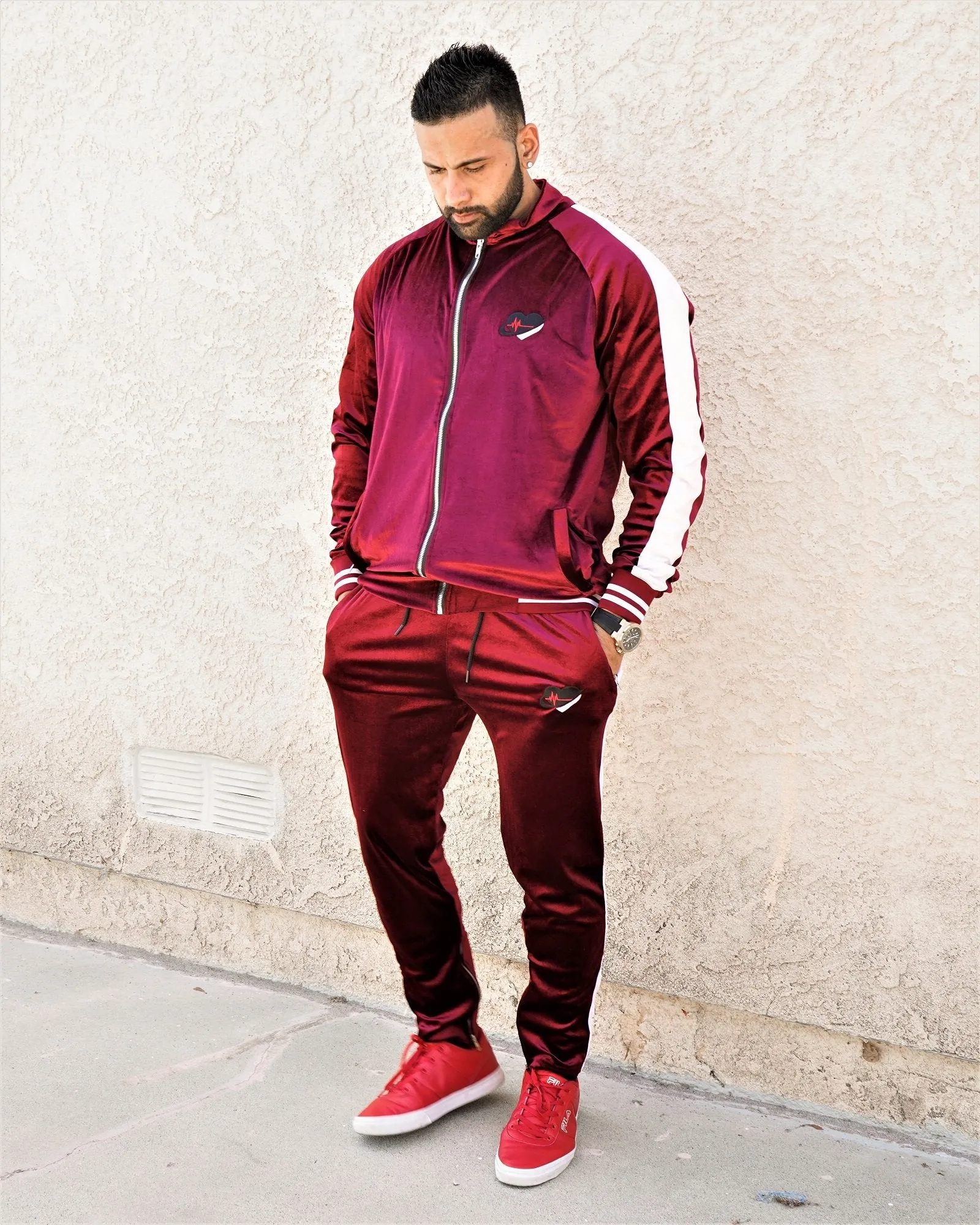 Classic Velvet Jogging Suit