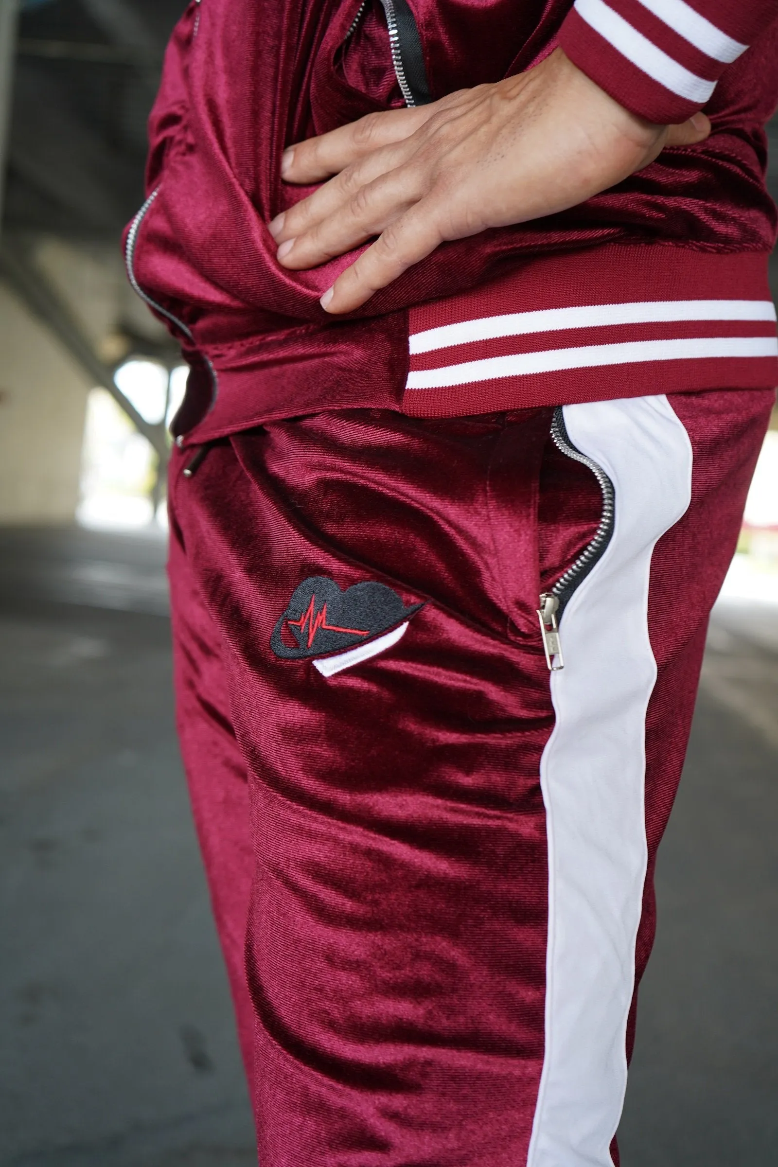 Classic Velvet Jogging Suit