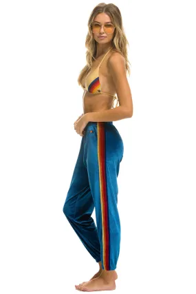 CLASSIC VELVET SWEATPANTS - VINTAGE BLUE