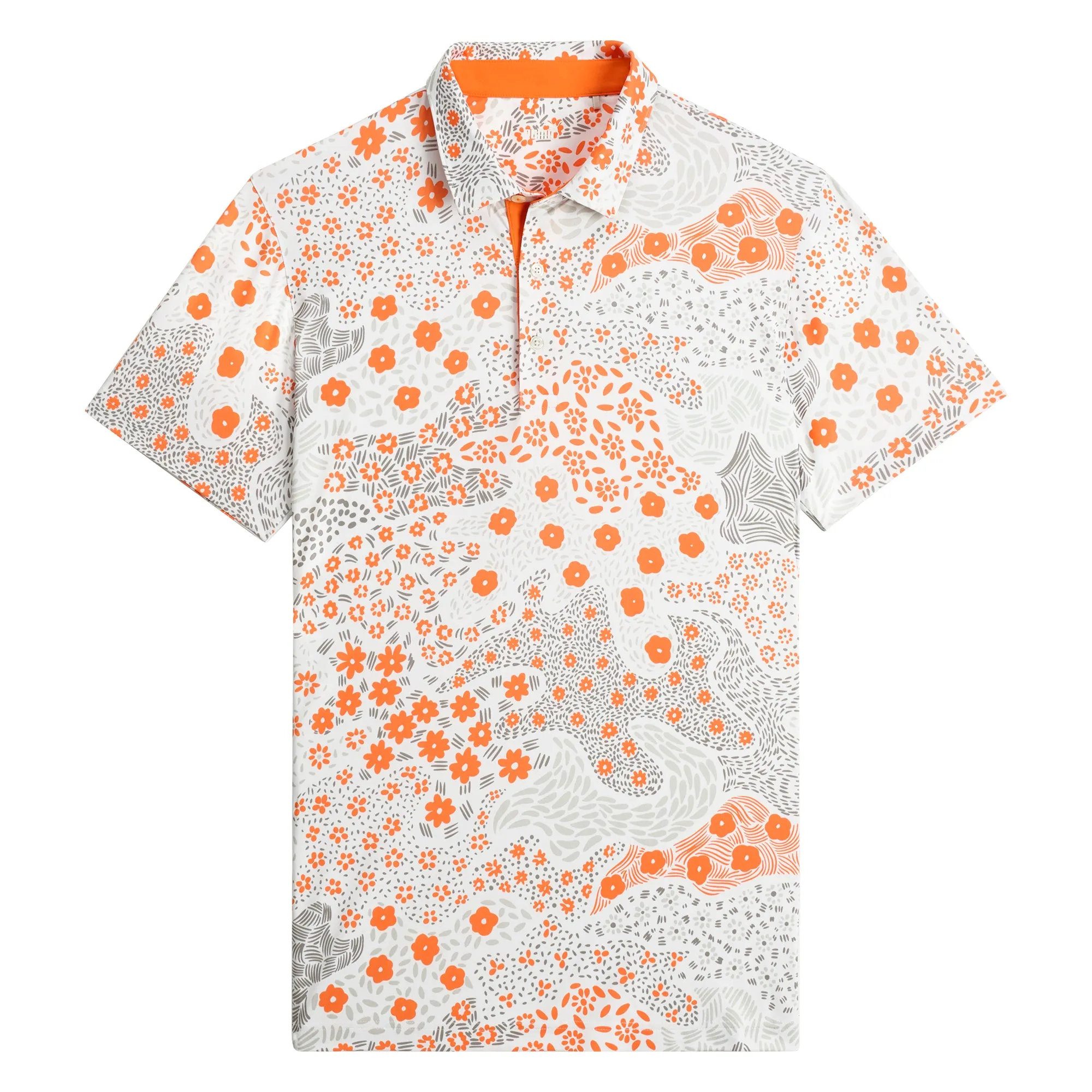 CLOUDSPUN Bloom Camo Golf Polo