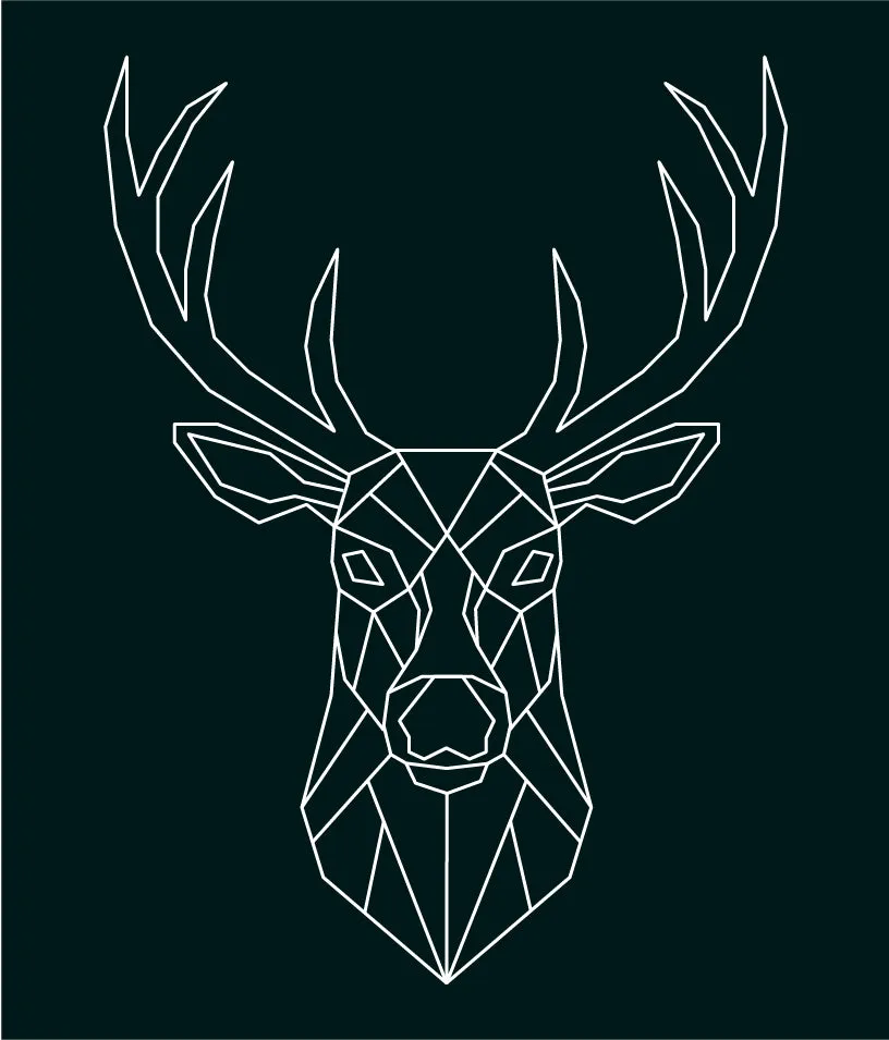 Geo Deer Sweatshirt