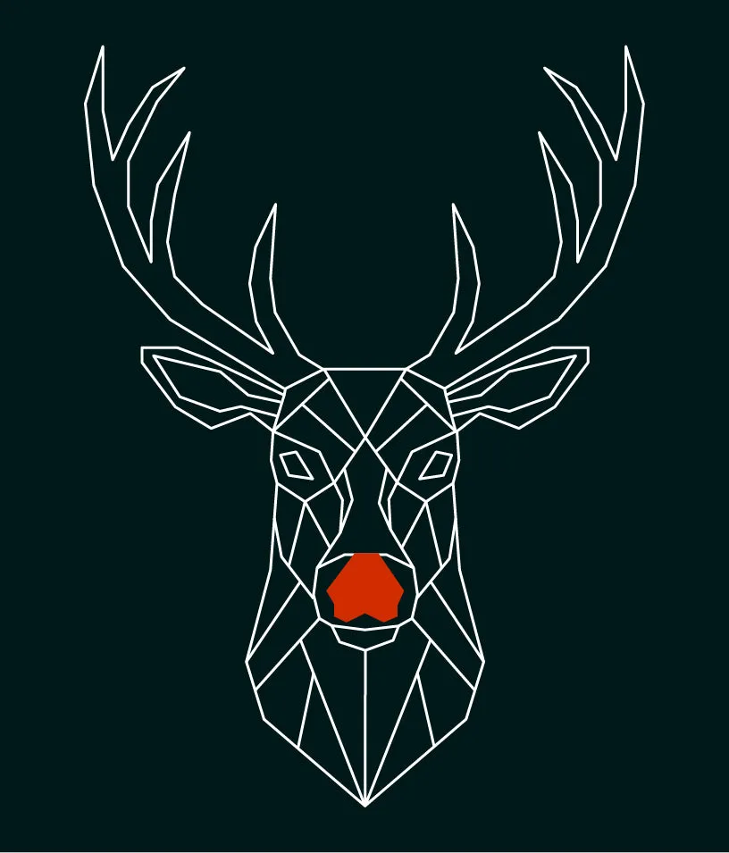 Geo Deer Sweatshirt