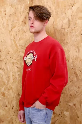 Hard Rock Cafe Metallic Thread Sweatshirt