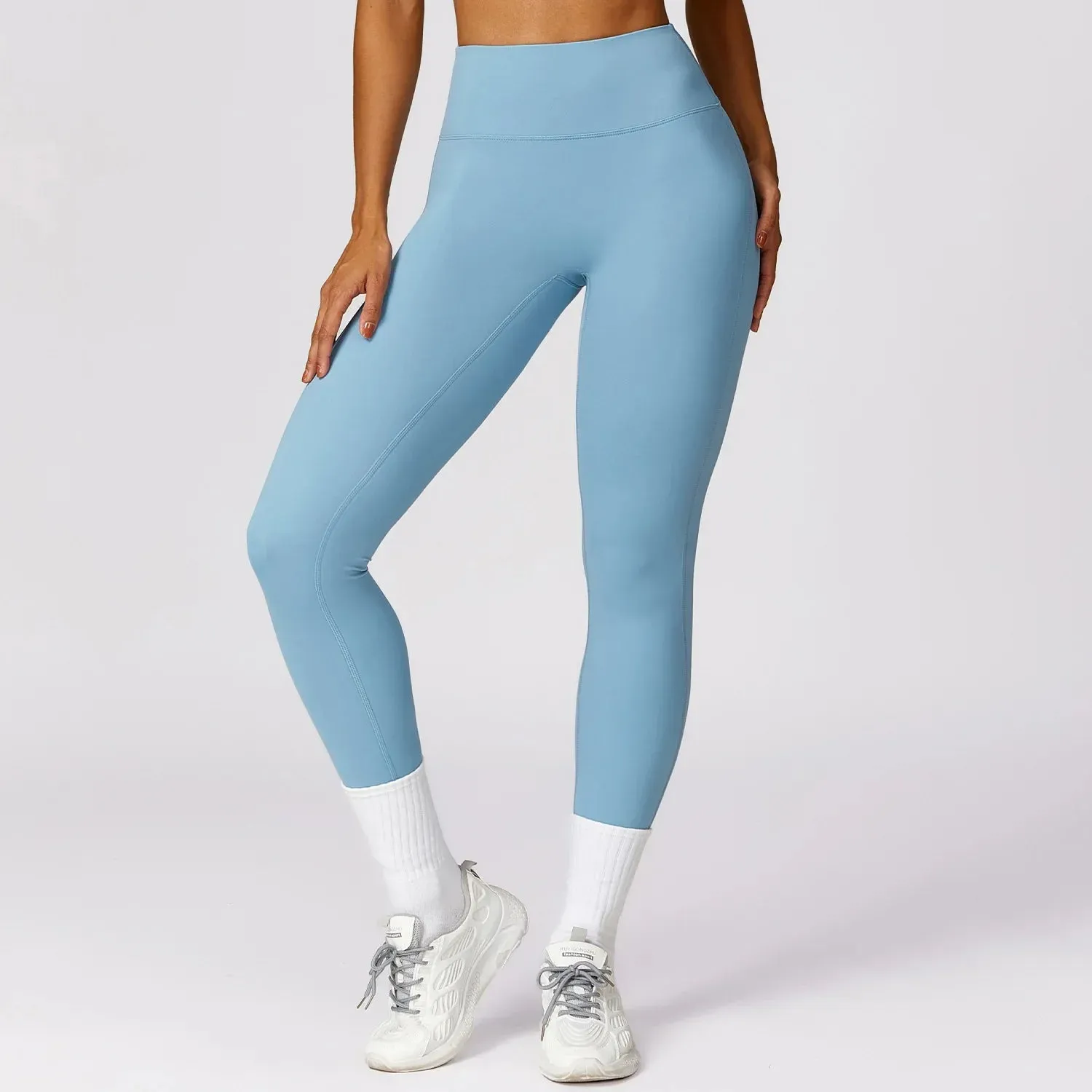 High Waist Breathable Running Tights Women Push Up Gym Train Sports Leggings