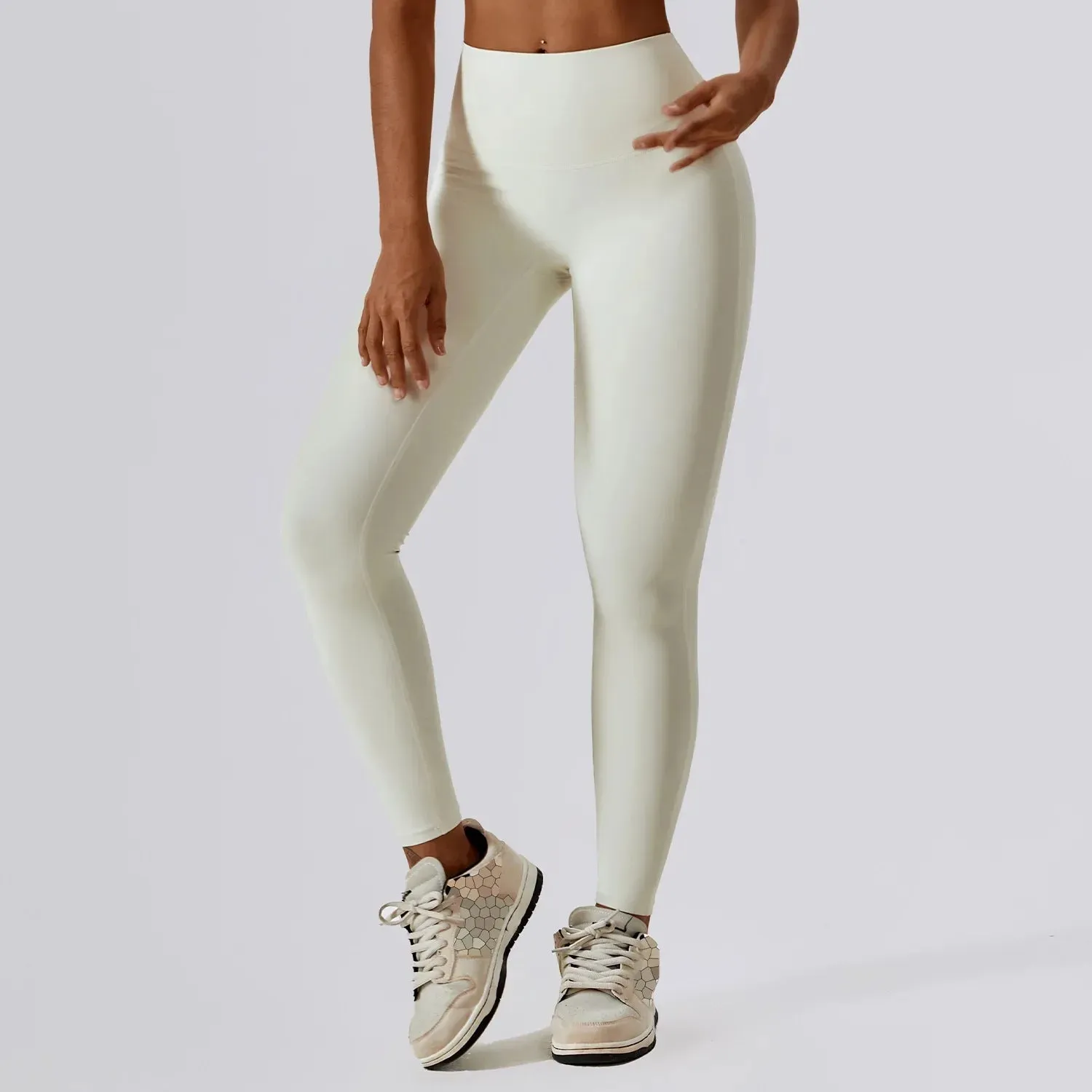 High Waist Breathable Running Tights Women Push Up Gym Train Sports Leggings