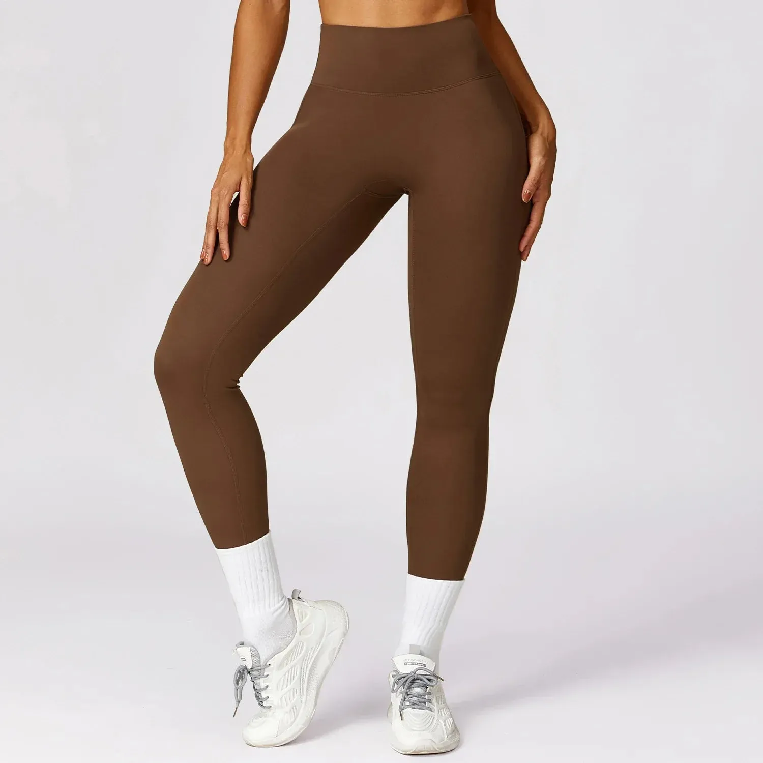 High Waist Breathable Running Tights Women Push Up Gym Train Sports Leggings