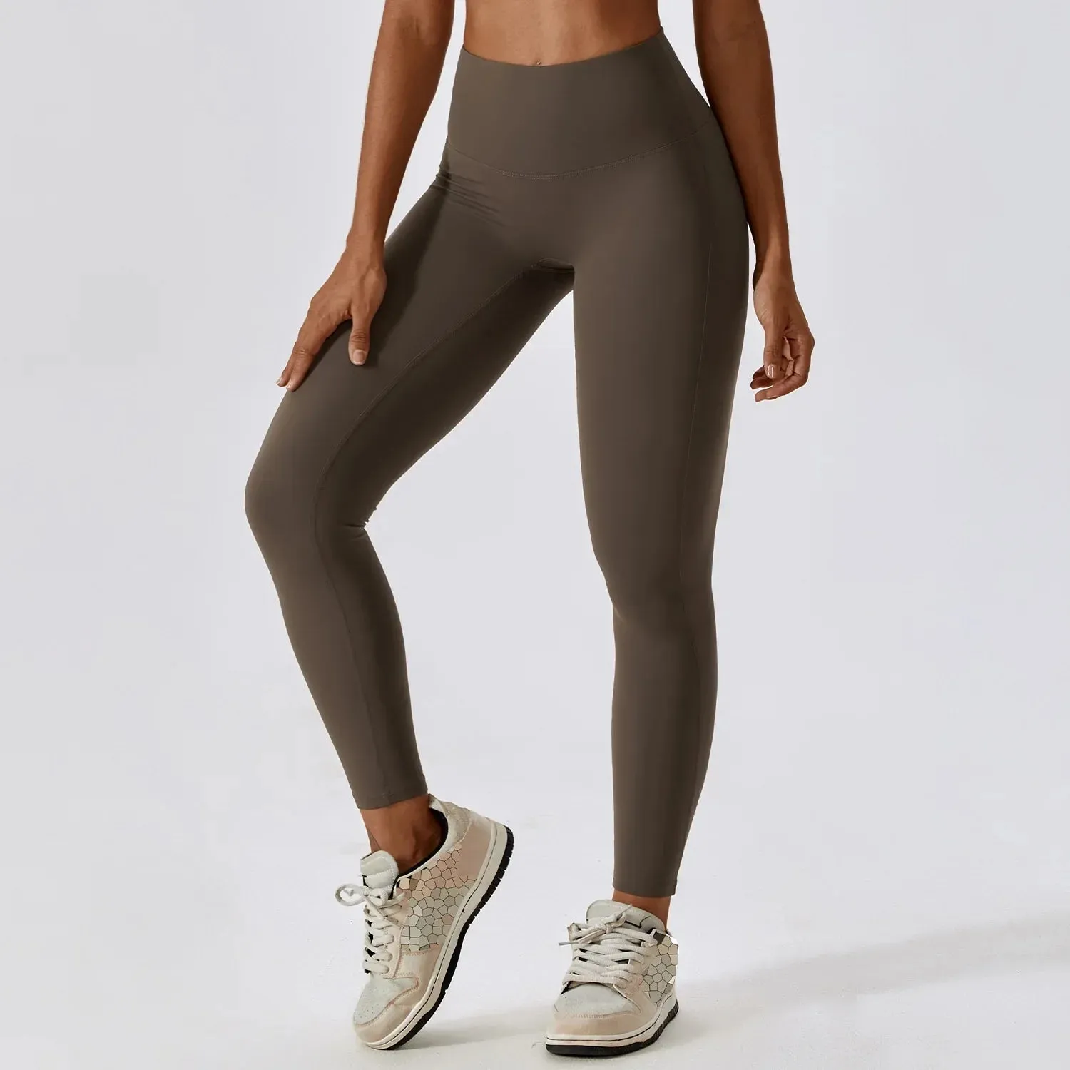 High Waist Breathable Running Tights Women Push Up Gym Train Sports Leggings
