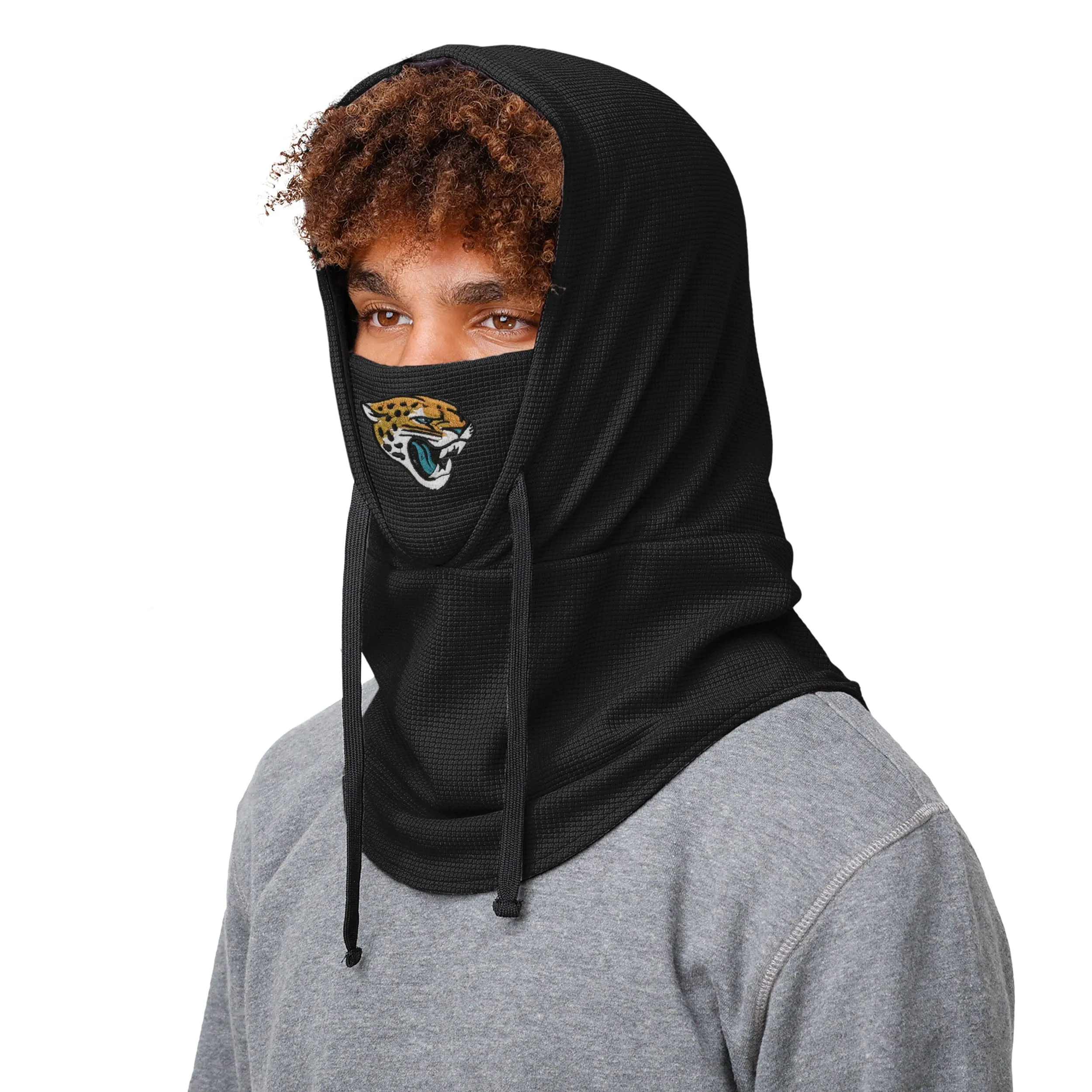 Jacksonville Jaguars NFL Waffle Drawstring Hooded Gaiter