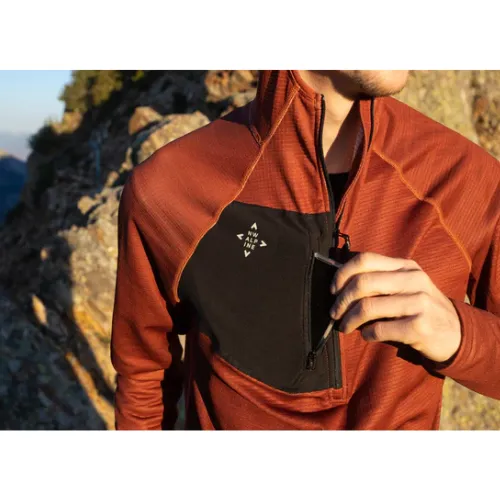 Men's Black Spider Hoody - Small & Medium by NW Alpine