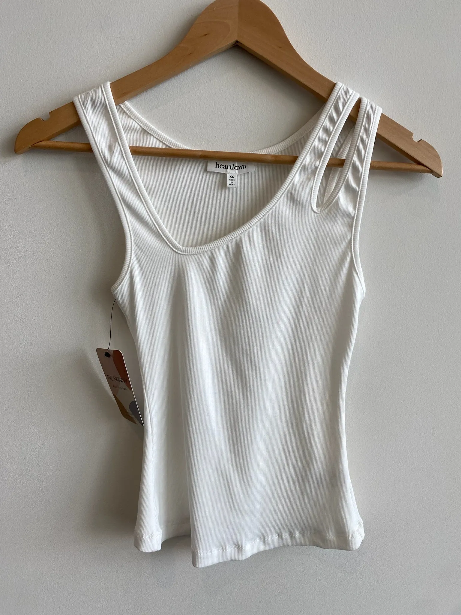 MISFIT ITEM - The Etal Tank by Heatloom (Eggshell) // Size XS
