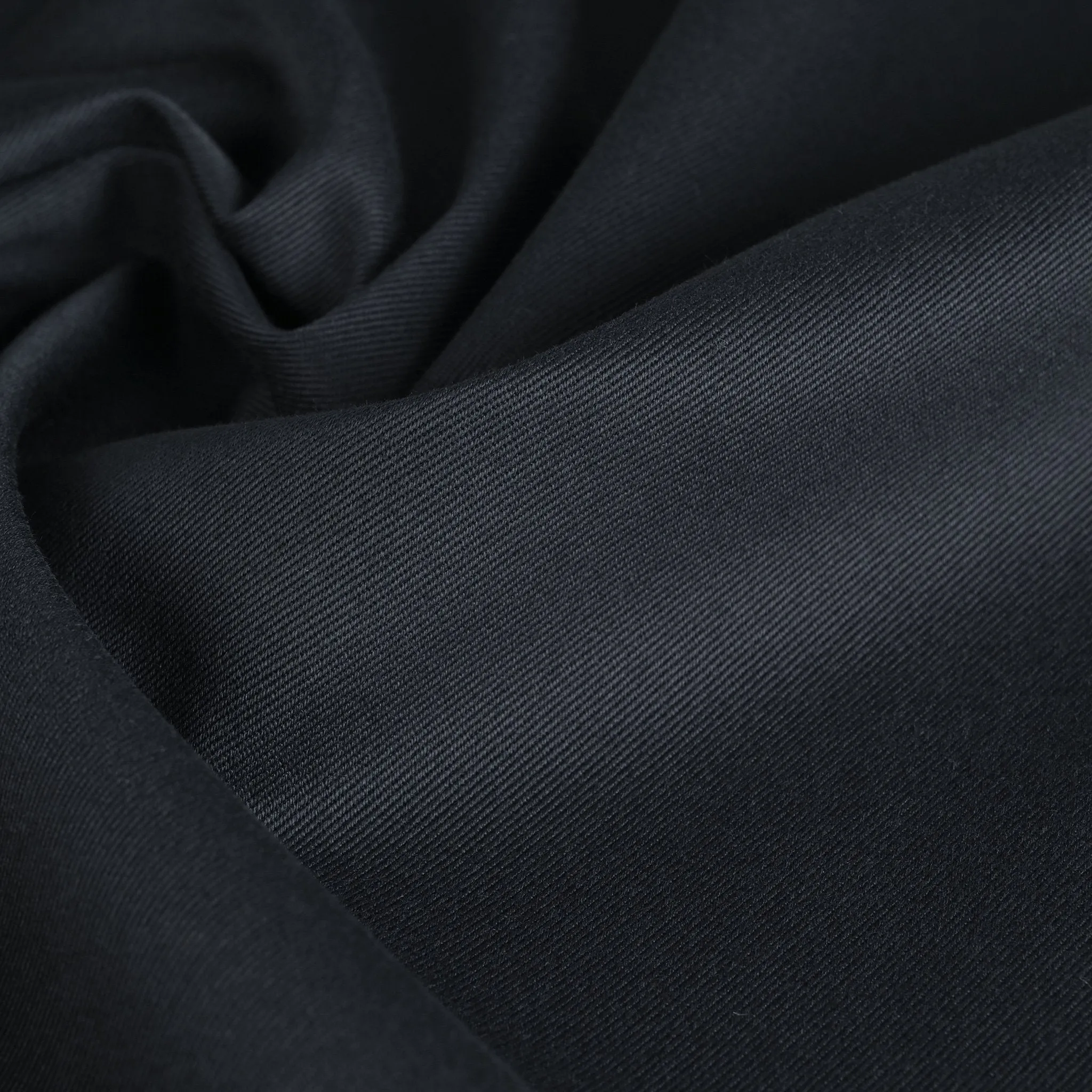 Navy Cotton Twill Fabric 3652