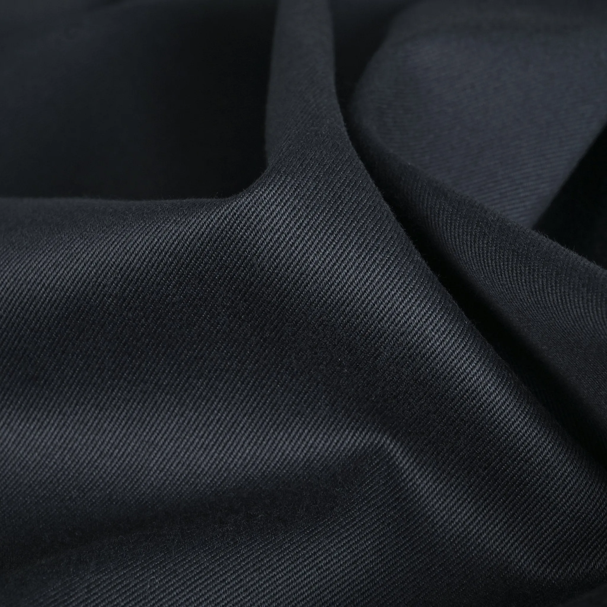 Navy Cotton Twill Fabric 3652