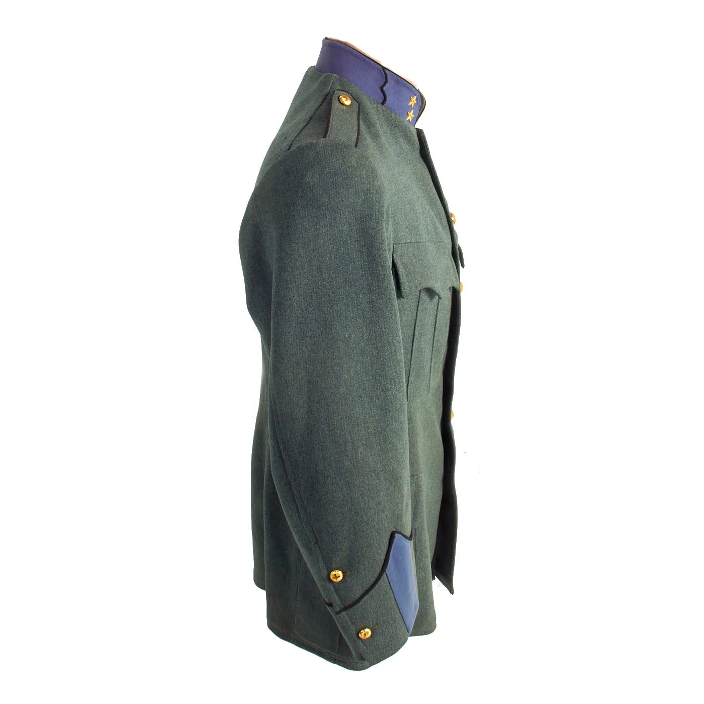 Original Swiss WWII Oberleutnant Dress Tunic