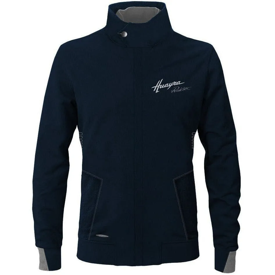 Pagani Huayra Roadster Men's Full Zip Sweatshirt  -Dark Blue