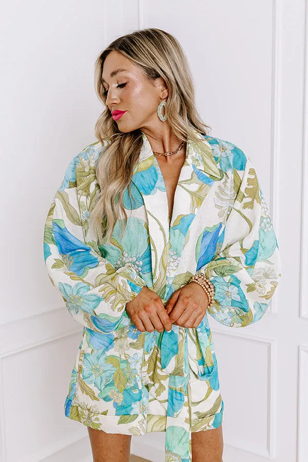 Paradise Blossom Floral Romper