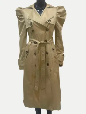 Puff Sleeve Trench