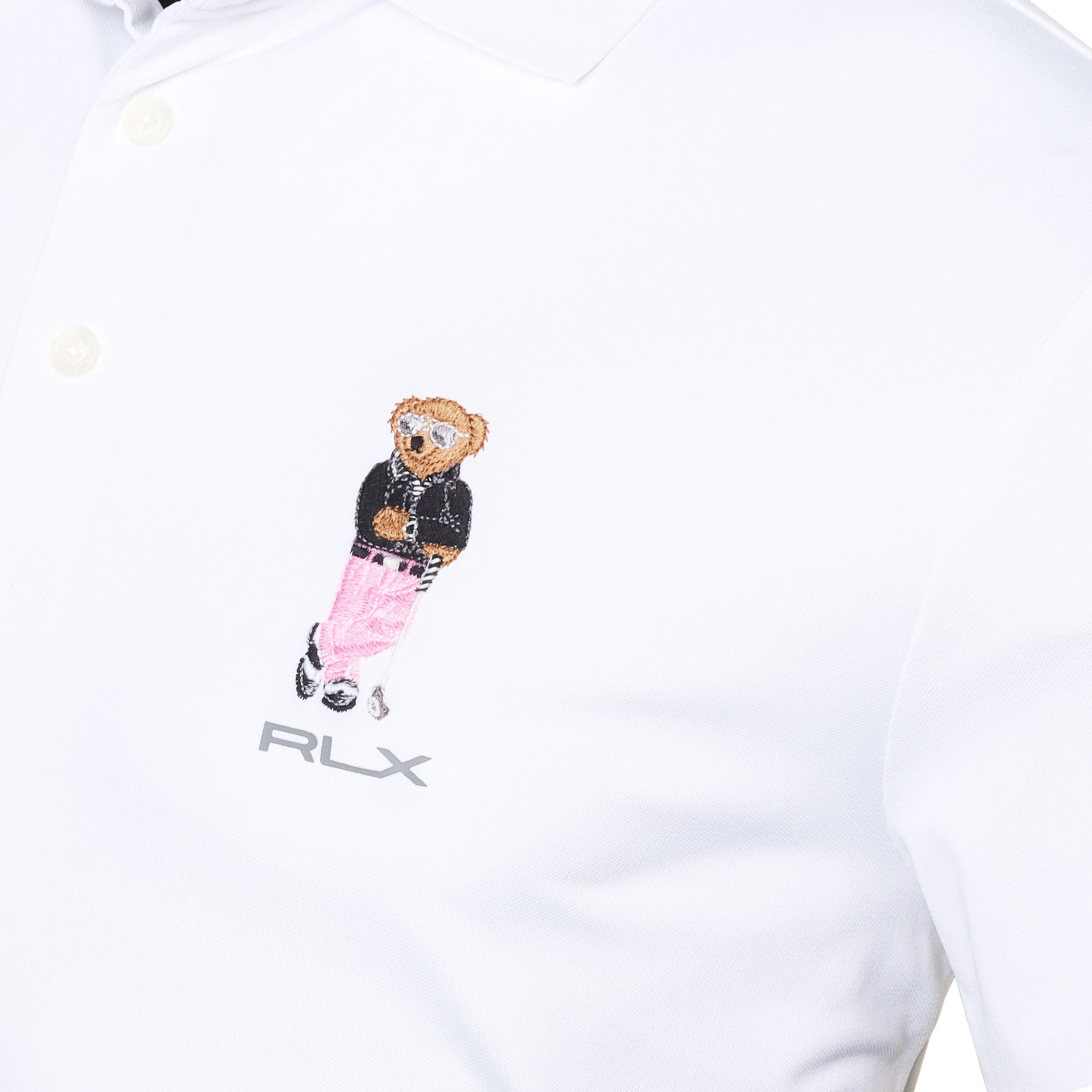 RLX Ralph Lauren Bear Pique Polo Shirt