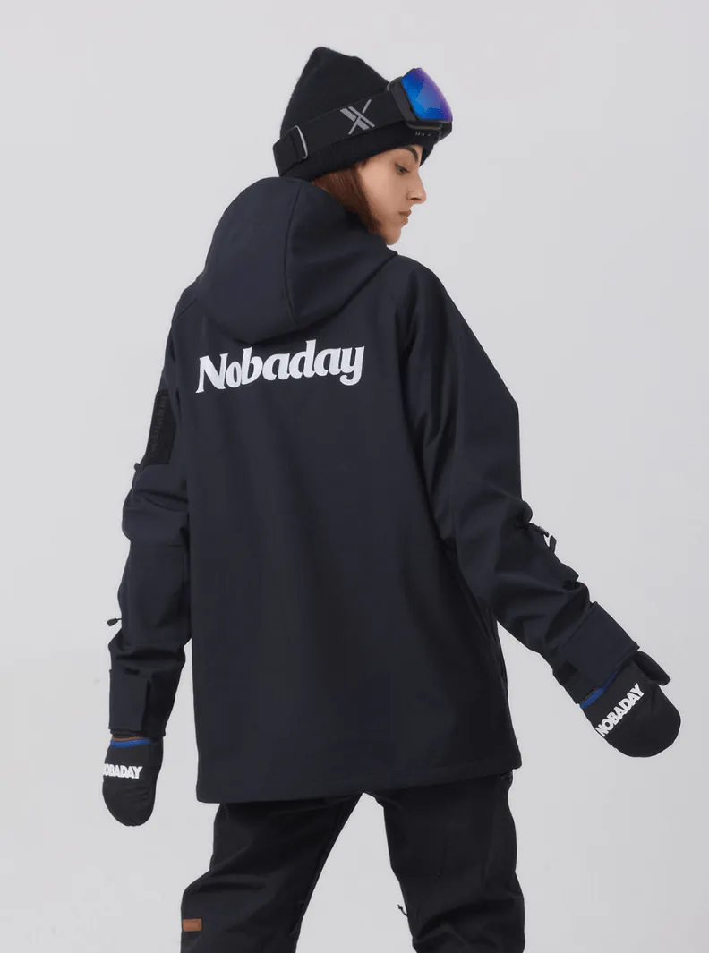 SALE🔥Nobday Unisex Pocket Waterproof Snow Fleece Hoodie