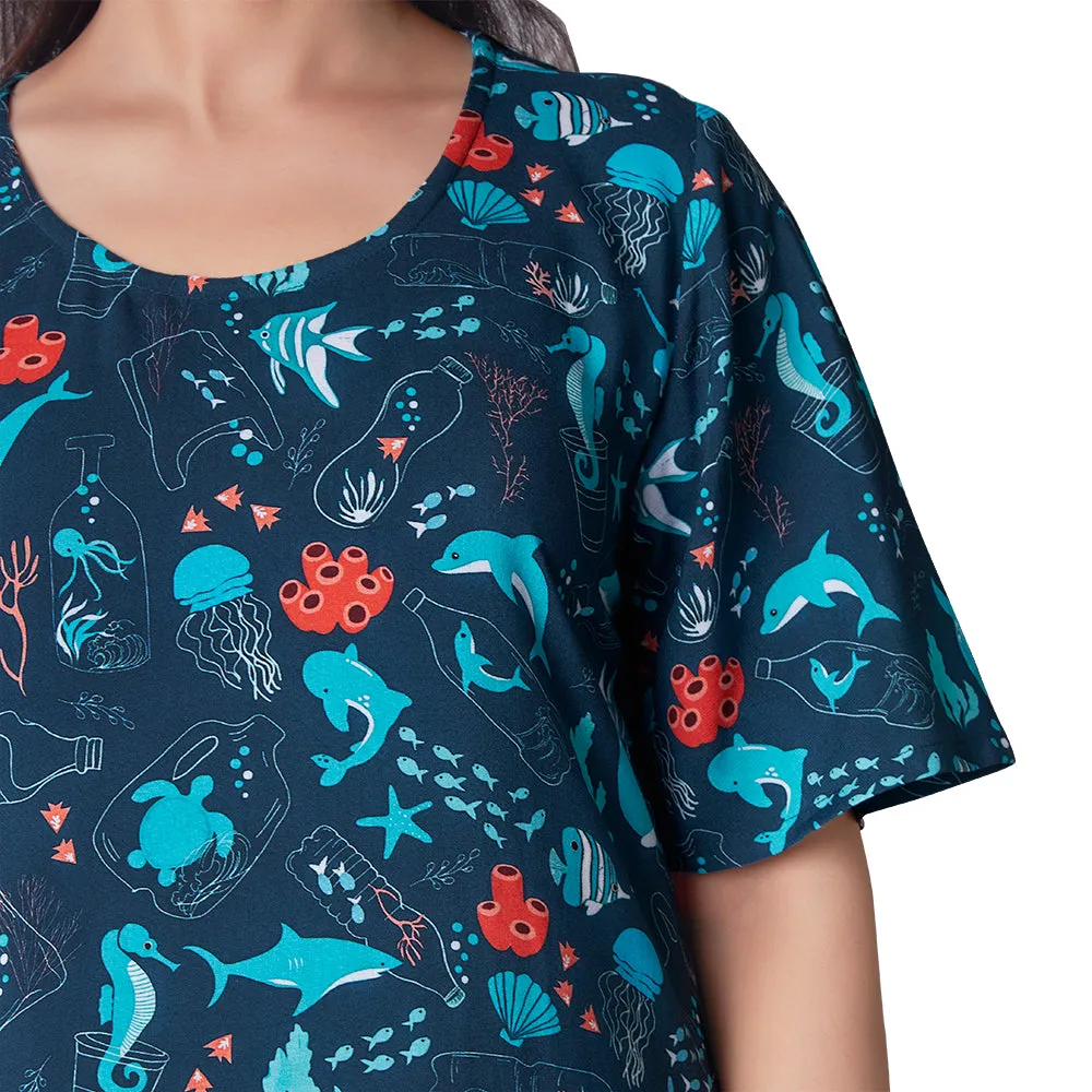Save the Ocean Tunic Dress [FINAL SALE]