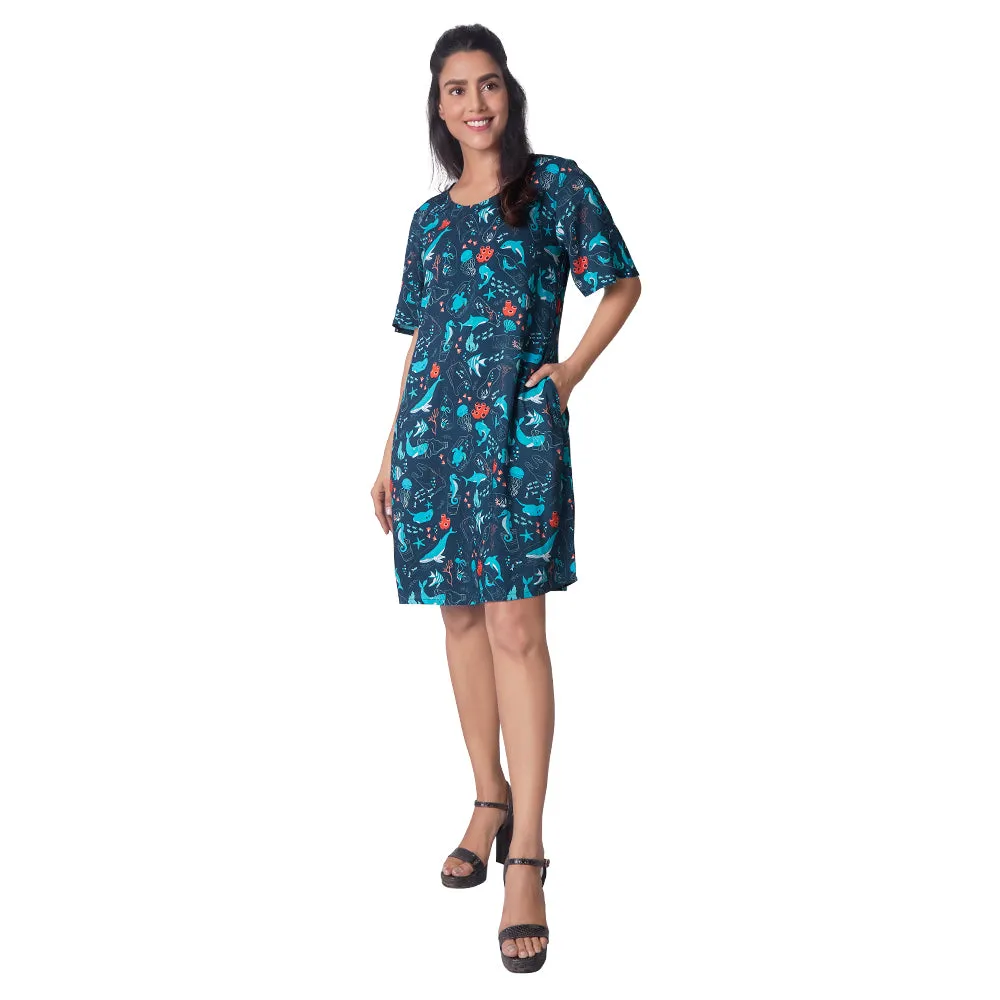 Save the Ocean Tunic Dress [FINAL SALE]