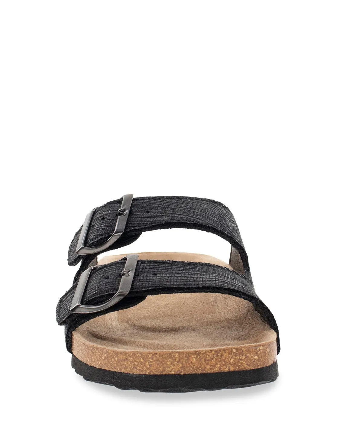 Women's Metallic Sophie Slide - Black